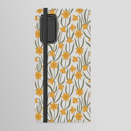 Daffodils pattern - Narcissus Android Wallet Case