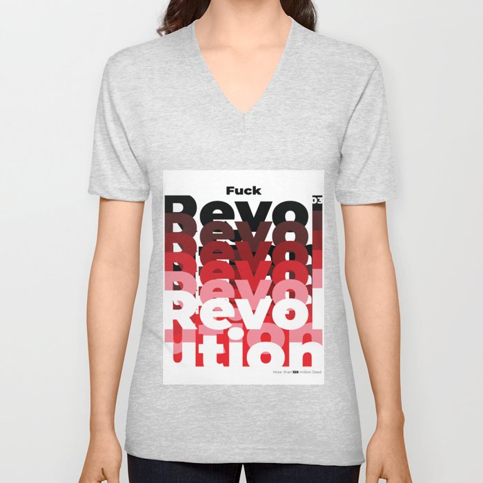 F. Revolution #03  Poster Serie V Neck T Shirt