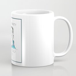 Inthanity! Coffee Mug | Sport, Sports, Inspiration, Quote, Drawing, Popart, Inspirational, Blue, Illustration, Typography 