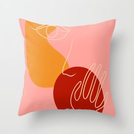 After Fauvism III Throw Pillow