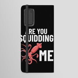 Squid Fish Octopus Kraken Marine Biology Android Wallet Case