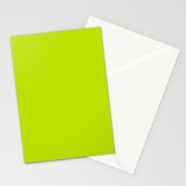 Livid Lime  Stationery Card