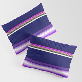 Purple Rings Pillow Sham