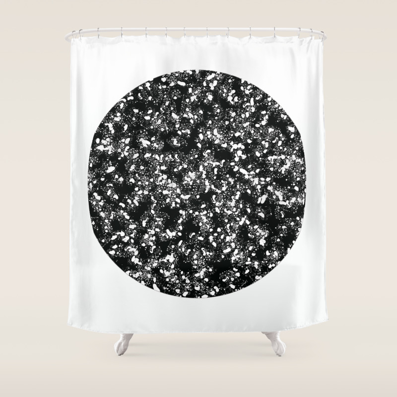 Full Moon Shower Curtain
