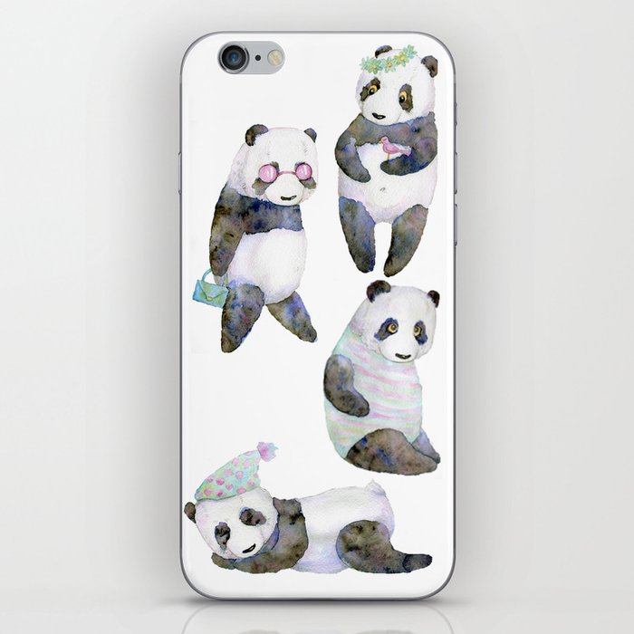 life panda iPhone Skin