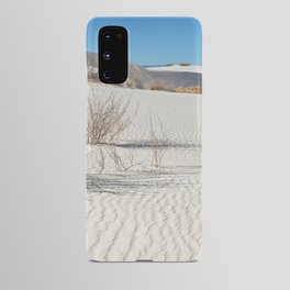 White Sand Dunes Android Case
