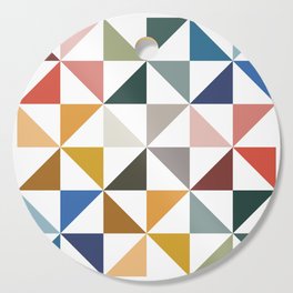 Quilt Square - Pinwheel Cutting Board