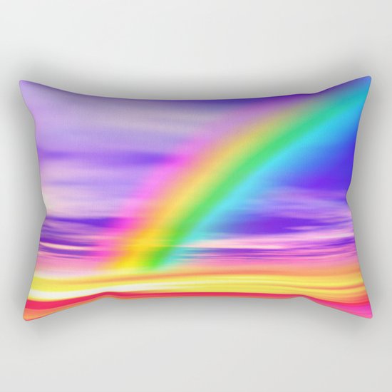 Rainbow Rectangular Pillow