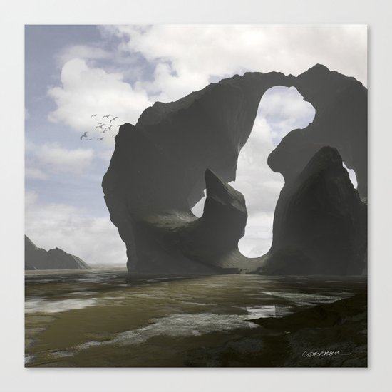Low Tide Canvas Print