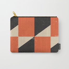 retro abstract art shapes Carry-All Pouch