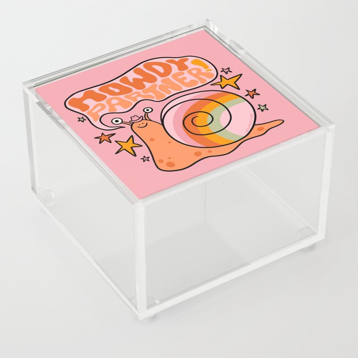 Howdy Partner Acrylic Box