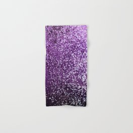Purple Glitter #1 (Faux Glitter) #decor #art #society6 Hand & Bath Towel