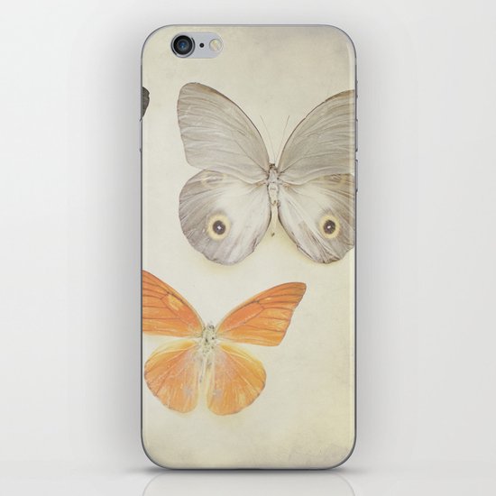 Brown Butterflies iPhone & iPod Skin