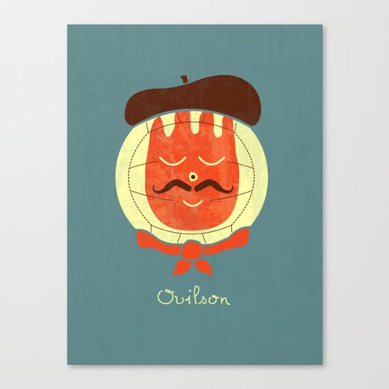 French Companion Canvas Print