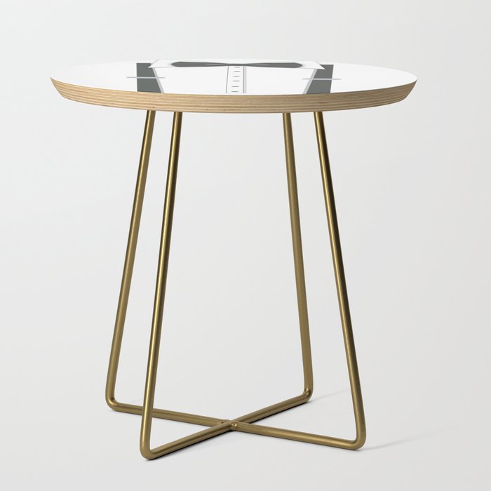 "Suit up" Side Table