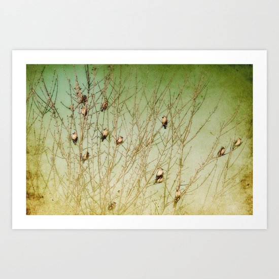 The Berry Snatchers Art Print