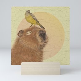 capybara | capivara Mini Art Print