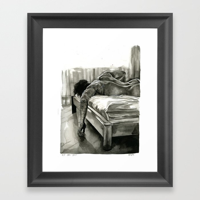 but can you? Framed Art Print