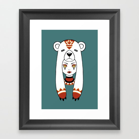 Polar Tribe Framed Art Print