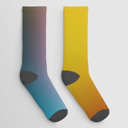 Summer Abstract Socks