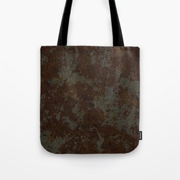 Dark brown rusted Tote Bag