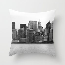 NYC Fringe Throw Pillow