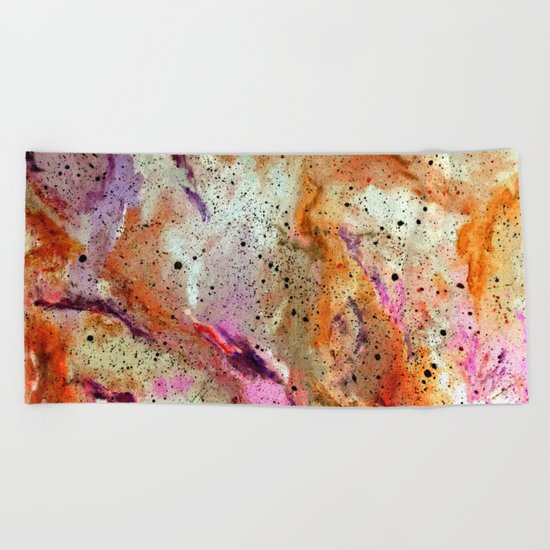 Galaxy (inverted) Beach Towel