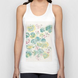 Raoul Dufy Fleurs et Feuilles Project Pour Bianch Tank Top