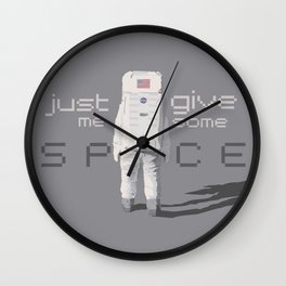 Just give me some space Wall Clock