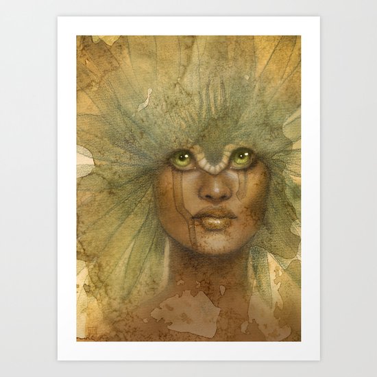 Green Art Print
