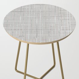 Cross Hatch (Compliments Seeing Spots) Side Table