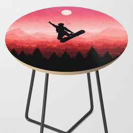 Snowboard Skyline I Side Table