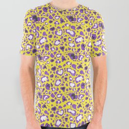 Leopard Print - Enby All Over Graphic Tee