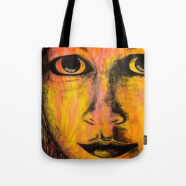 Staring Contest Tote Bag