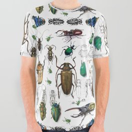 Beautiful Beetles All Over Graphic Tee