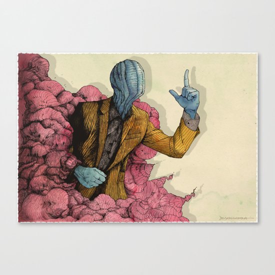 Infected 2016 Canvas Print