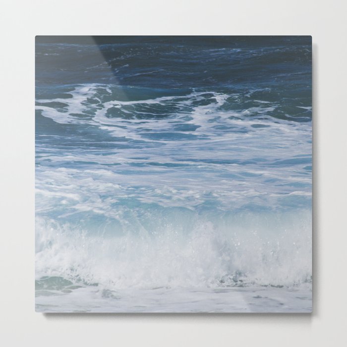 Ocean waves from the depths of the stars Metal Print