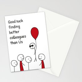 New Job Card - Good Luck Finding Better Colleagues Than Us Card Stationery Cards