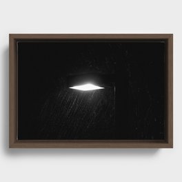 rainy day Framed Canvas
