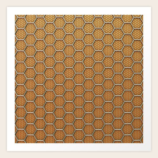 Hexed Art Print