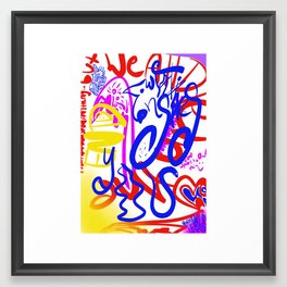 .in the end Framed Art Print