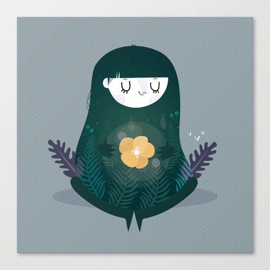 Love nature Canvas Print