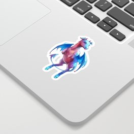 Cute Cryptid: the Jersey Devil Sticker
