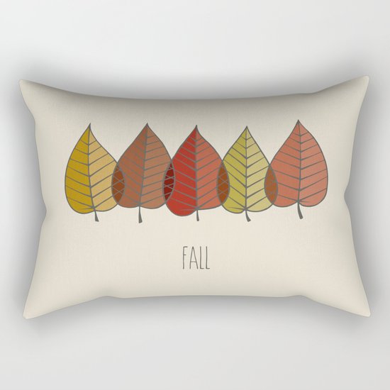 Fall Colours Rectangular Pillow