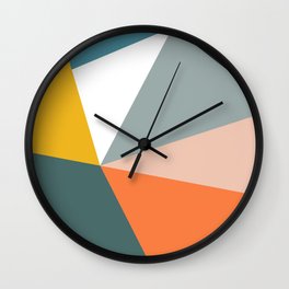 Modern Geometric 33 Wall Clock