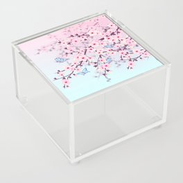Cherry Blossom Landscape Acrylic Box