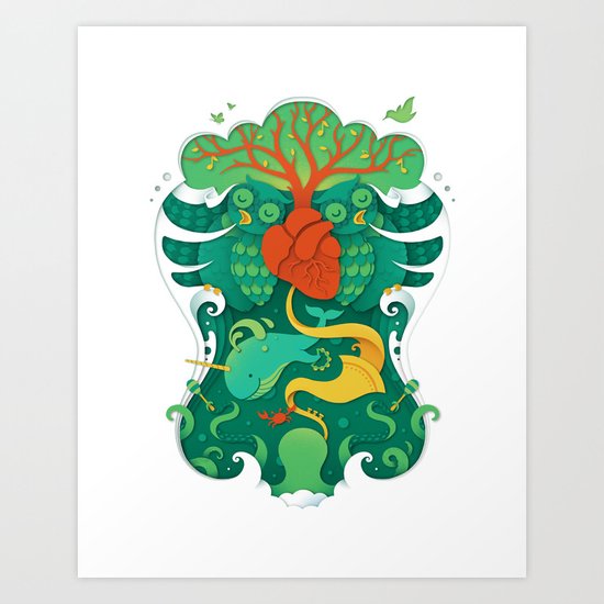 Inner Joy Art Print
