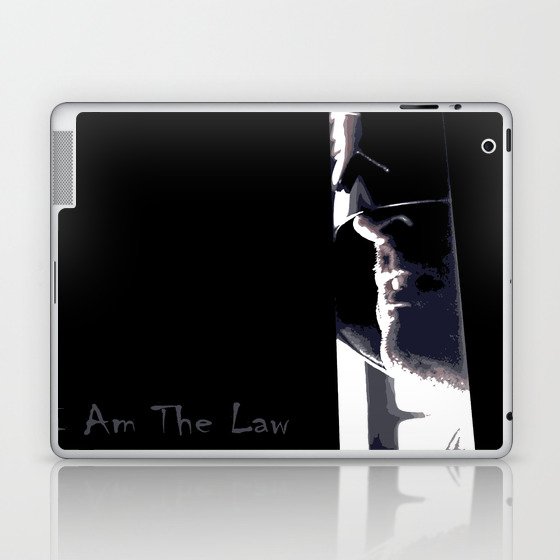 I Am The Law Laptop & iPad Skin