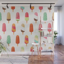 Popsicle Ice Cream Wall Mural