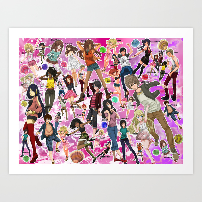Pjo Aphrodite S Cabin Art Print By Hikashi Society6